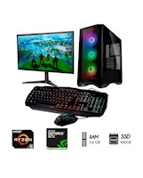 Computadora PC GAMER RYZEN 5 4TH. Video GTX 1650 4GB DISCO SSD 480GB RAM 16